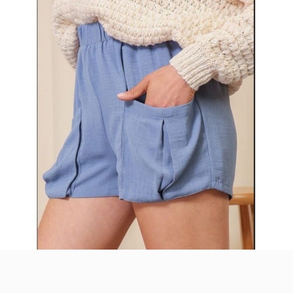 Lumiere Blue Shorts